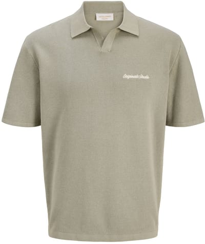 JACK&JONES - JORNORREBRO LIGHT KNIT SS POLO JNR - Jongens - Polo's
