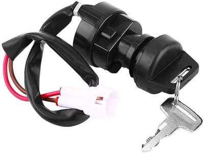 JHUBERS - Contact Key Switch - 2 Pin - Duurzaam en Veilig - Populaire Kleur - Inclusief 2 Sleutels - Geschikt voor 350 en 660R