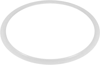 Allecto - Transparante siliconen afdichtring - Vervanging voor afdichtingen - Binnendiameter 26 cm - Geschikt voor snelkookpan - Huishouden - Keuke...