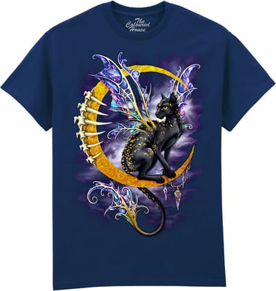 Morgana Cat The Coloured House T-shirt M