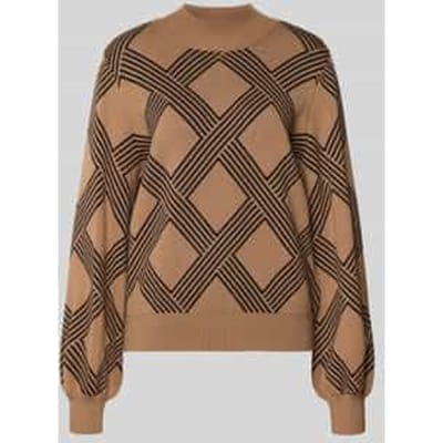 Regular fit gebreide pullover van viscosemix, model 'ANNY'