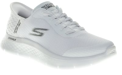 Skechers GO WALK FLEX - HANDS UP Heren Instappers - Wit