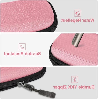 Hardcase Tas voor Insectenbeet Genezer, Beschermhoes, Reisoplossing, Geschikt voor Diverse Merken, Roze