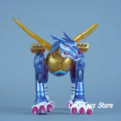 9cm Anime Digimon Adventure Figuur Metal Garurumon Actiefiguren Pvc Verzameling Model Speelgoed voor Kinderen Cadeaus brown