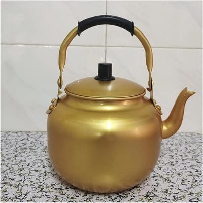 Theeketel Aluminium - Waterketel Kookpot - Water Koken - Slijtvast Hittebestendig - 3.0 L - Zilver
