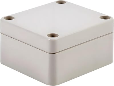 Waterdichte aansluitdoos van thermoplastisch ABS, Elektrische aansluitbox, Bescherming voor bedrading (100x68x50mm)