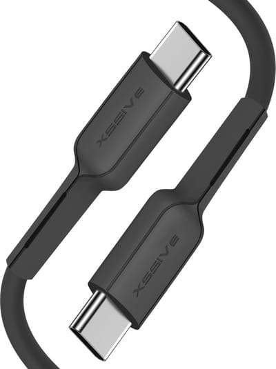 Flexibele USB-C naar USB-C Kabel - 1 Meter - Snellader - USB C naar USB C - 65W Fast en Quick Charge
