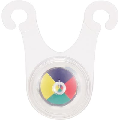 1 pièce Tente en caoutchouc Lumière Corde de garde Lumière suspendue Camping en plein air Randonnée Lumière d'avertissement Étanche IPX4 multicolore