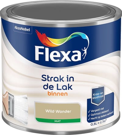Flexa - Strak In De Lak Binnenlak Mat - Wild Wonder - Mengverf - 500 Ml