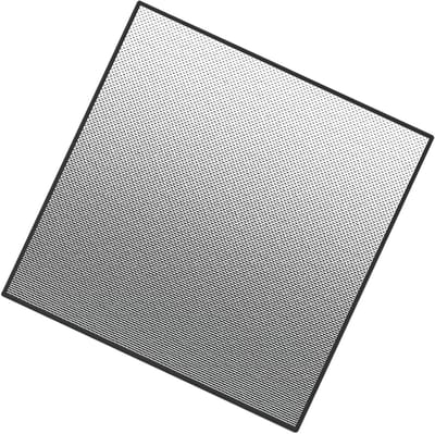 Open haard Mat - Vloerbeschermer - Veilig Koken - Brandwerende Technologie - 100x100 cm - Zilver