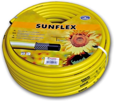 Flexibele Tuinslang 25 mm (1 Inch) Dik - 50 Meter Geel - Hoge Kwaliteit en UV-Bestendig