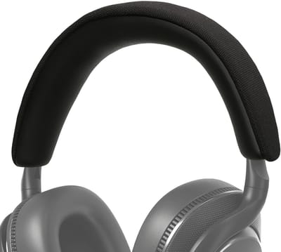 kwmobile vervangende koptelefoon band geschikt voor Bowers & WilkinsPX7 S2 / PX 8 hoofdband - Hoofdtelefoon cover van kunstleer - In zwart