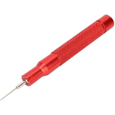 Outil de réparation de montre, poinçon de bracelet de montre, extracteur de goupille de maillon, accessoire 0,8 mm red