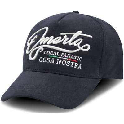 Baseball Cap Heren - Pet Heren - Omerta - Navy