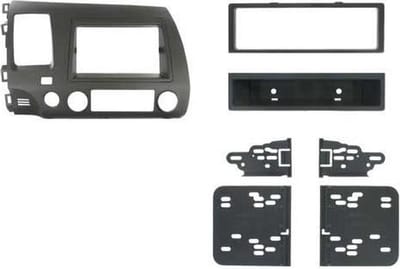 2-DIN FRAME HONDA Civic Hybrid 2009 --> Kleur: Gun Met