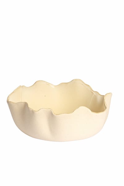 Light&living Schaal 36,5x35,5x14 cm GASPAR keramiek mat crème+beige