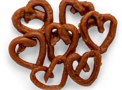 Landman Mini Pretzels Kip (50st) - Hondensnack - Hondensnoepjes - Kauwsnack