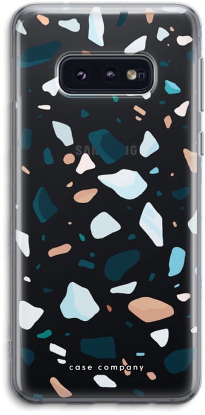 Case Company® - Hoesje geschikt voor Samsung Galaxy S10e hoesje - Terrazzo N°13 - Soft Cover Telefoonhoesje - Bescherming aan alle Kanten en Schermrand