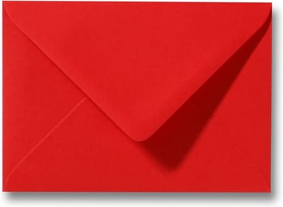 Envelop 9 x 14 Koraalrood, 100 stuks