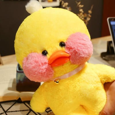 30cm Kawaii Lalafanfan Eend Pluche Speelgoed Cartoon Lalafanfan Eend Pop Zacht Knuffeldier Pluche Verjaardagscadeaus Voor Meisjes Kinderen 30cm geel