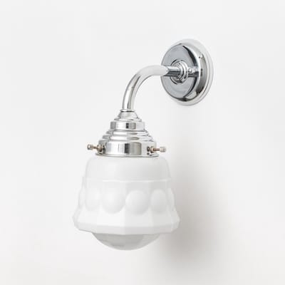 Wandlamp Weimar Curve Chroom - Art Deco Trade
