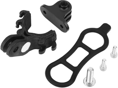 Dailygoods- Fietshouder Stevig - Fiets Camera Bevestiging - Voorlicht Beugel - Aluminiumlegering - Duurzaam - Geschikt voor Fietsstang - Camera Mount