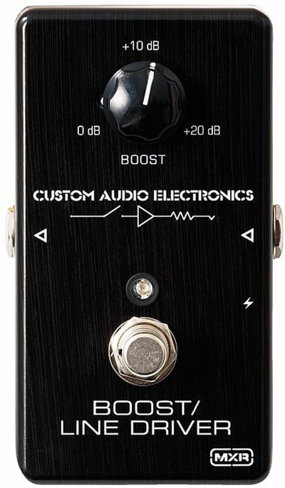 MXR MC401 Boost/Line Driver Custom Audio Electronics - Distortion voor gitaren