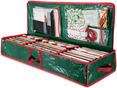 Jojoy - Opbergtas Kerstdecoratie - Opbergzak Kerstboom - Opbergzak - Opberghoes - Groen - WRAPINGPRO