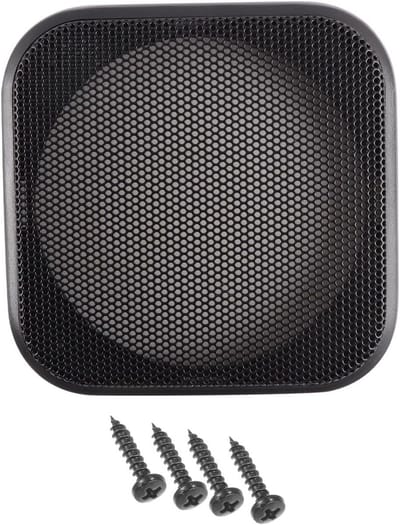 Universele 4-inch Speaker Grille Cover van ABS voor Thuis, Auto en Buiten Audio Systemen - Bescherming, Geluidskwaliteit en Duurzaamheid