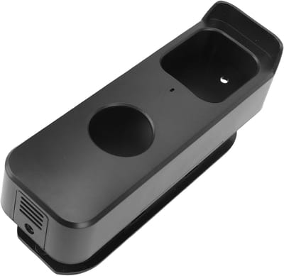 Deurbelhouder Beugel - Camera Bevestiging - Woning Beveiliging - Verstelbare Hoek - 15 x 6 x 5 cm - Zwart