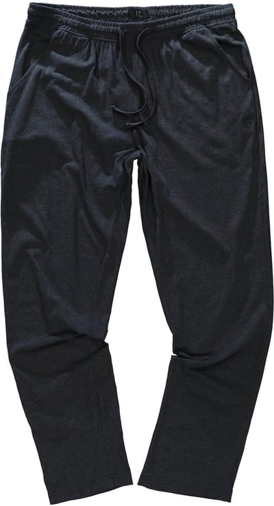JP 1880 - Heren - Pyjamabroek loungewear lang model elastische tailleband - Antraciet - Maat XL