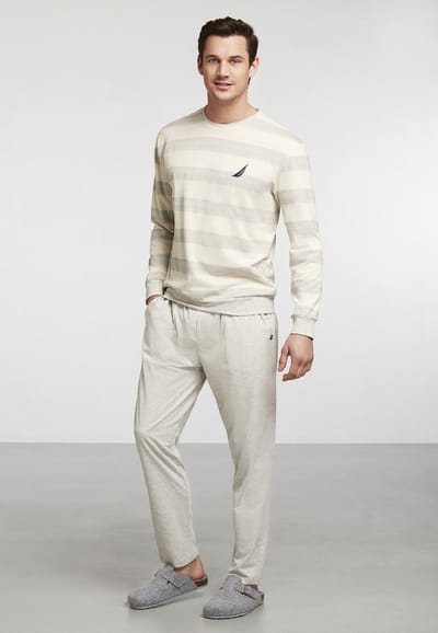 Nautica - Pyjama Set Voor Heren, Lange Mouwen - XXL