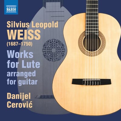 Danijel Cerovic - Weiss: Works For Lute (Arranged For Guitar) (CD)