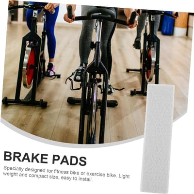 Vervangende Fietsremblokken - Hometrainer Remblokken - Indoor Fietsen - Beschermt Velgen - 12 x 3 x 1 cm - Grijs