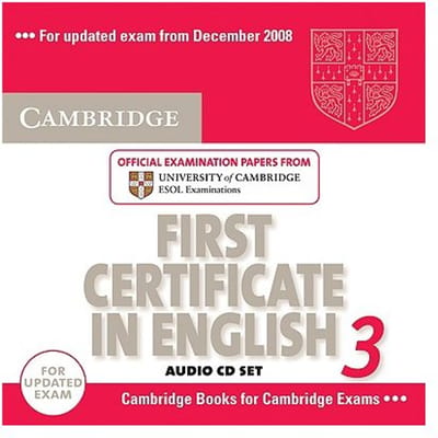 Cambridge First Certificate In English 3 For Updated Exam Audio Cds (2) - Cambridge ESOL