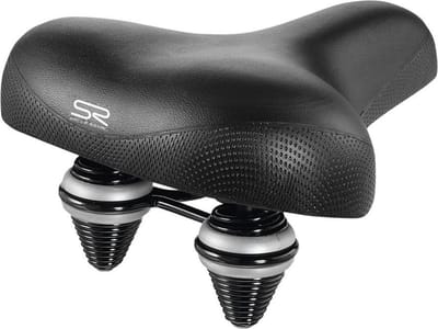 Selle Royal Zadel Classic - Inclusief zadelstrop - Zwart - Fietszadel - Unisex