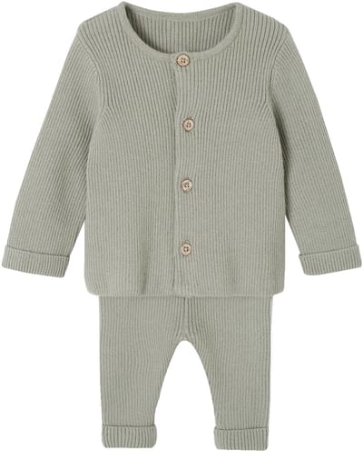 Vertbaudet Set met shirt en broek voor baby's van tricot