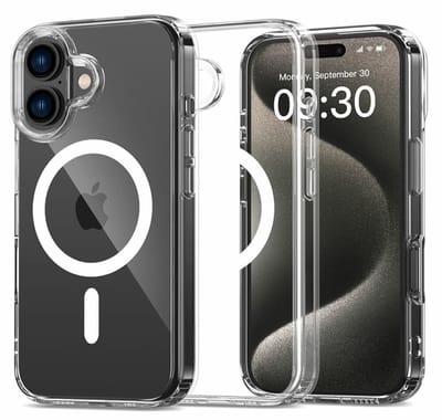 Casify Doorzichtig Hoesje geschikt voor MagSafe iPhone 16 Hoesje - Transparant