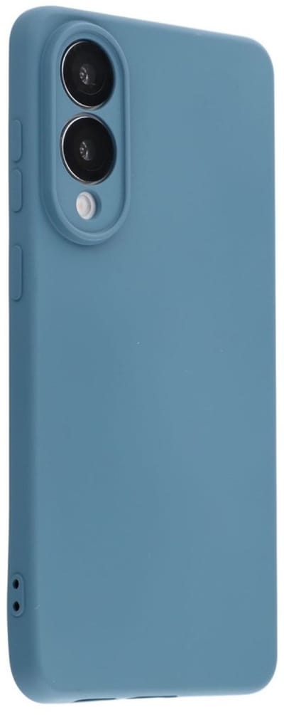 Coverup Hoesje - Geschikt voor Samsung Galaxy S25 Edge Hoesje - Coverup Colour TPU Back Cover - Metallic Blue