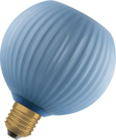 Osram E27 LED Globelamp | 3.5W Blauw 220V/240V 827 300Lm | 100° Ø125mm