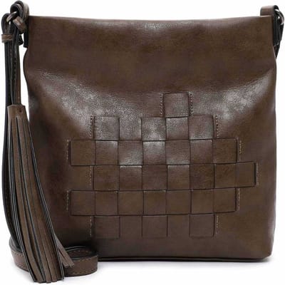 SURI FREY Schoudertas Angy Crossbody Bag Mud Donkerbruin