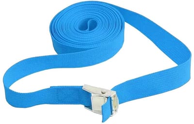 Metalen Spanband - Ratelband Lading - Vracht Zekeren - Sterke Zink Gesp - 4 Meter - Blauw