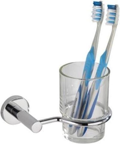 Bekerhouder Wenko Powerlock Chroom 9.5x9.5x13.5cm