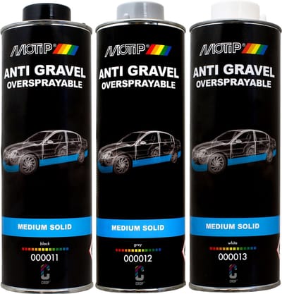 MoTip Anti Steenslag in 1 liter Onderschroefbus Grijs