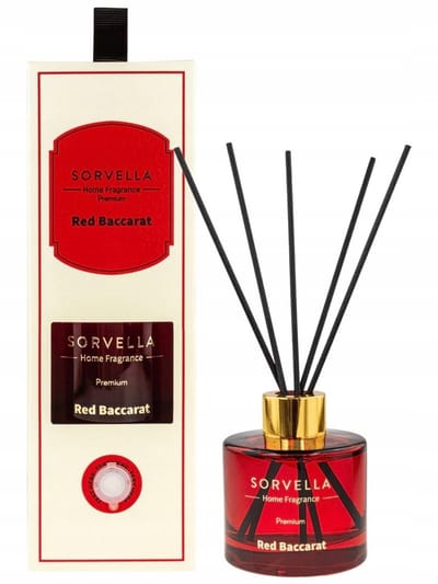 Sorvella Red Baccarat Geurstokjes - Luxe Huisparfum 120ml
