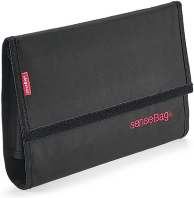 Zwarte Wallet voor 24 Markers van Afwasbaar Polyester - Handige Tas voor Pennen