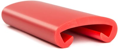 Rubbermagazijn - Trapleuningprofiel - PVC - rood - BxH=40x8mm - Lengte 25 meter