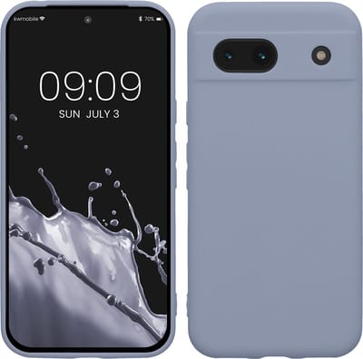 kwmobile telefoonhoesje geschikt voor Google Pixel 8a - Hoesje voor smartphone - Precisie camera uitsnede - In lavendelgrijs mat