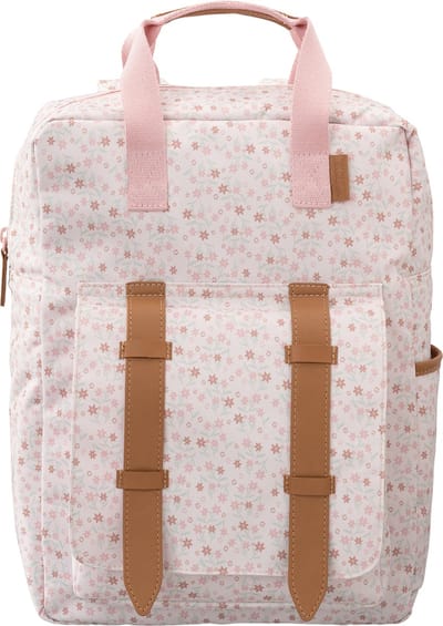 Fresk Grote Rugzak voor kinderen 5-7 jaar - 9,3 L - Schooltas Kind Meisjes - Verstelbare Schouderbanden - Waterafstotende Rugtas - Roze - Garden Flowers