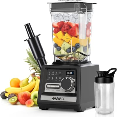 Standmixer - Kunststof - 1800W Motor - 9 Snelheidsinstellingen - Voor Gezinnen